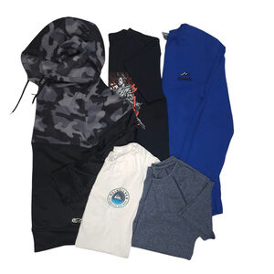 Clothing Bundle 5 Piece Mixed Lot Mens Size Small Tees Hoodie Long Sleeve